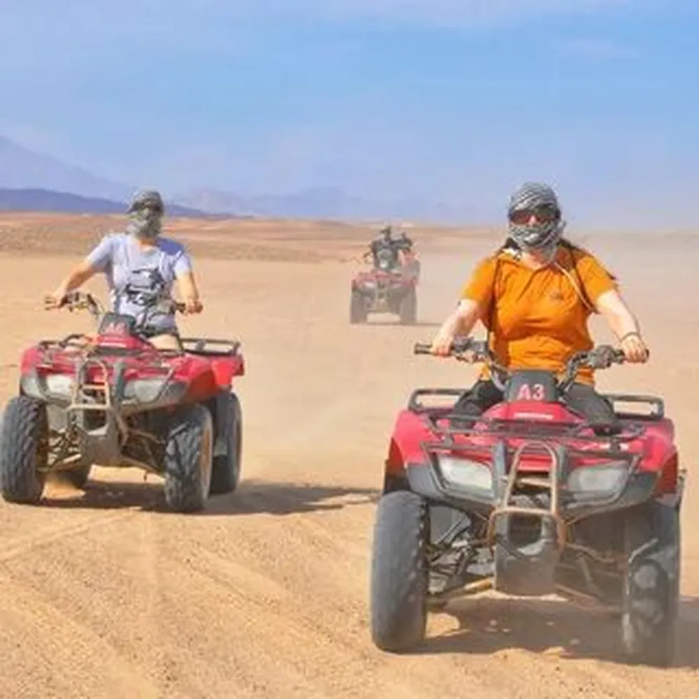 Sunset Quad Bike Safari Hurghada
